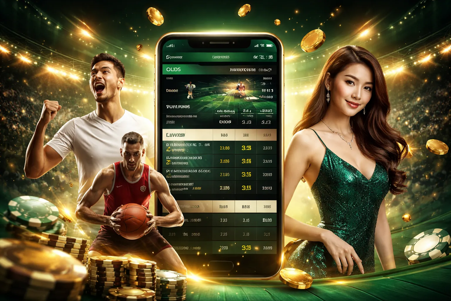 Kho game cá cược đa dạng